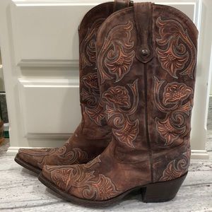 Corral Boots Flower pattern